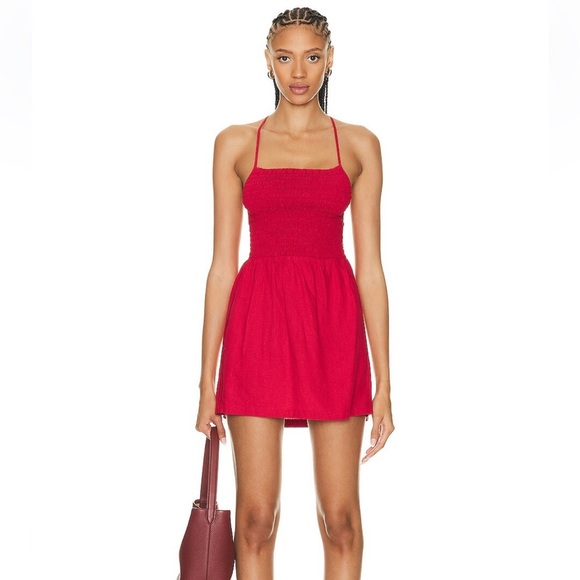 NWOT All That Remains Summer Dress in Red AUS 12 / US 8 - Picture 1 of 3